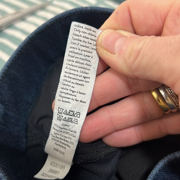 Spanx Blue Jean-ish Ankle Legging with Tummy Support Size XL - Picture 16 of 16